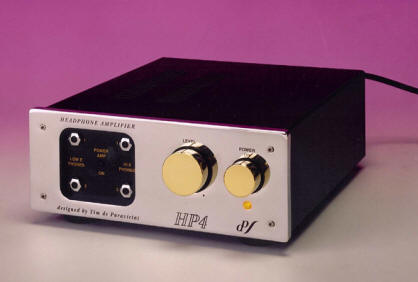 TIE Headphone Amplifier 4 Channel amplificatore per cuffie